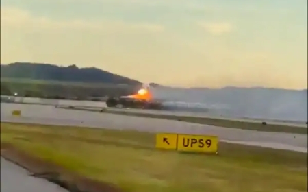 Latest on UPS cargo plane crash in Kentucky
