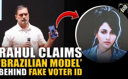 Brazilian Model Reacts to Viral Photo Misuse in Rahul Gandhi’s Voter Fraud Claim