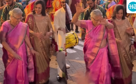 Kiran Mazumdar Shaw and Sudha Murty Dance to Dhol Beats at Eric Mazumdar’s Wedding Baraat in Bengaluru