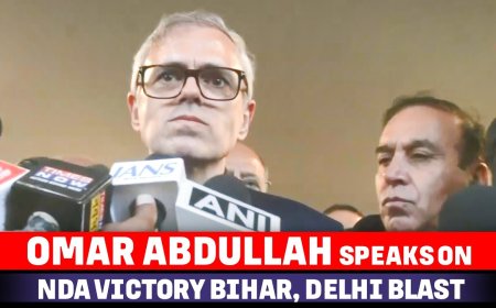 Omar Abdullah Reacts to Bihar Election Results: Reflects on Kashmir’s Challenges