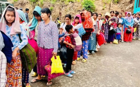 Mizoram Completes 58% Biometric Enrolment of Myanmar Refugees: Officials