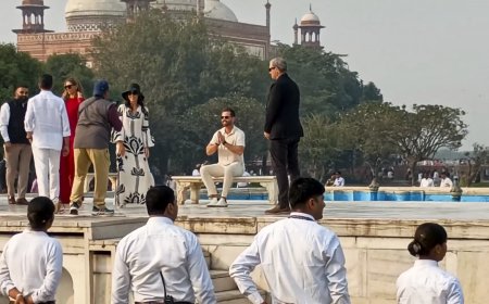 Donald Trump Jr Visits Vantara Wildlife Centre in Jamnagar on Ambani Family Invitation