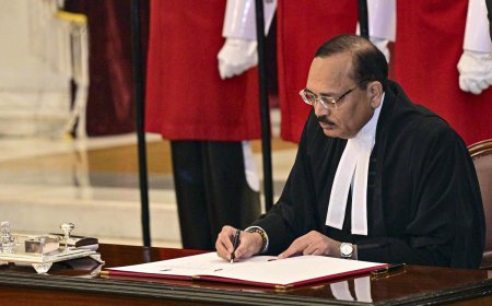 Justice Surya Kant Sworn in as 53rd Chief Justice of India