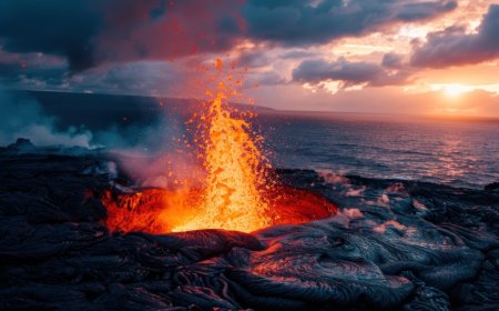 Hawaii’s Kilauea Volcano Erupts Again: Fiery Lava Flows Light Up the Big Island
