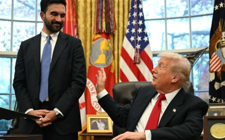 Trump Hosts NYC Mayor-Elect Zohran Mamdani at White House, Signals Shift in Rhetoric