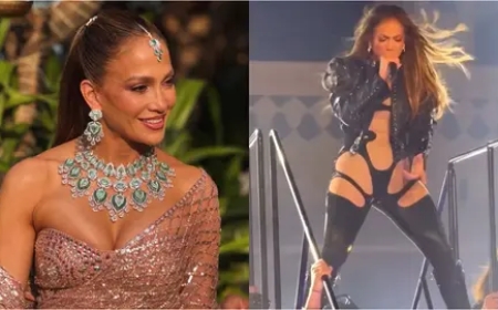 JLo Sets Udaipur Wedding Ablaze with Star-Studded Performance and Stunning Looks