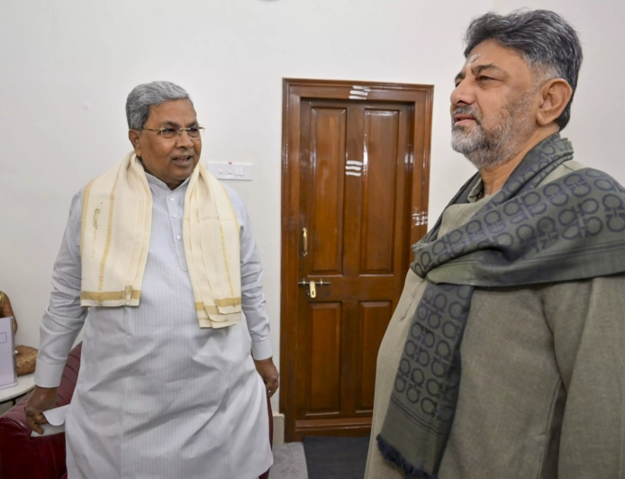 Siddaramaiah and Shivakumar Downplay Differences, Focus on 2028 Karnataka Elections