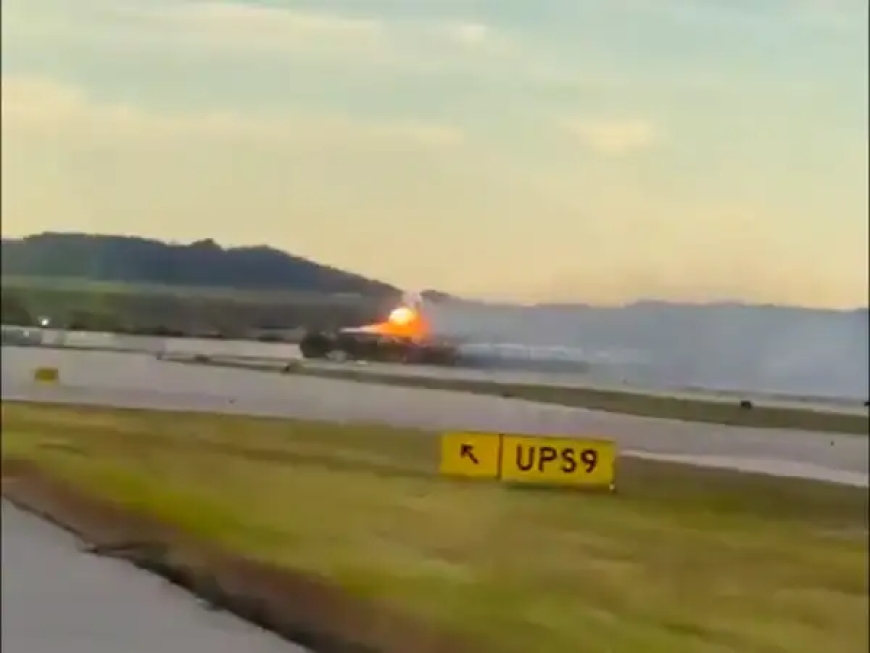 Latest on UPS cargo plane crash in Kentucky
