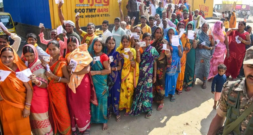 Record 65% Turnout in Bihar Phase 1; ECI Rules Out Re-poll, Campaigning Intensifies for Next Phase
