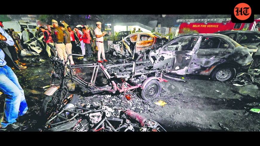 Delhi Blast: Hyundai i20 Parked Near Sunehri Masjid for Two Hours Before Tragic Explosion