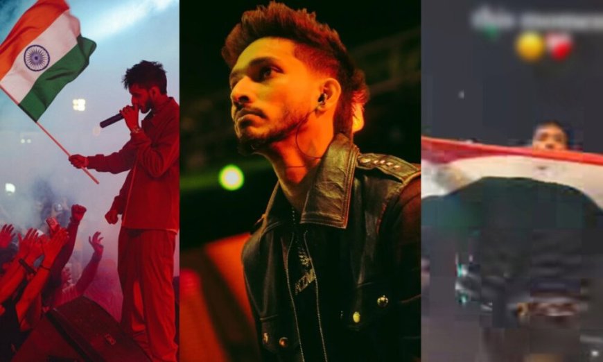 “I’ll Do It Again”: Pakistan Rapper Talha Anjum Sparks Media Storm After Draping Himself in Indian Flag