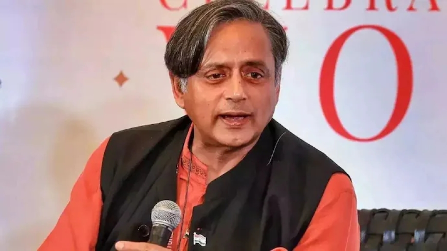 “Shashi Tharoor Braces Cold to Attend PM Modi’s Speech, Hails Address on India’s Progress and Heritage”