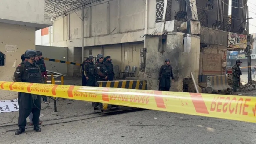 At Least Three Killed in Gun and Suicide Bomb Attack on Pakistan Paramilitary Headquarters in Peshawar