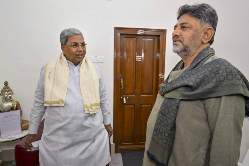 Siddaramaiah and Shivakumar Downplay Differences, Focus on 2028 Karnataka Elections