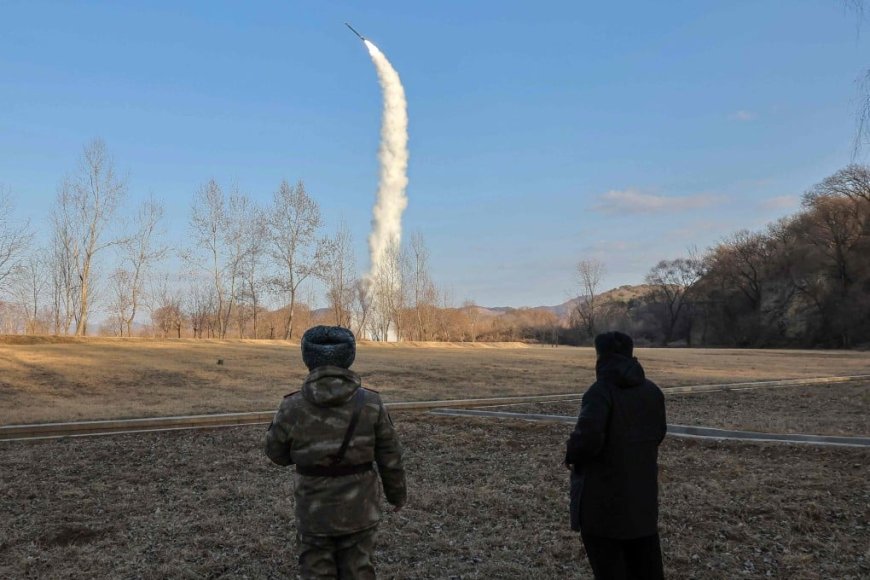 North Korea Cruise Missile Launch 2025 | Kim Jong Un Oversees Strategic Test