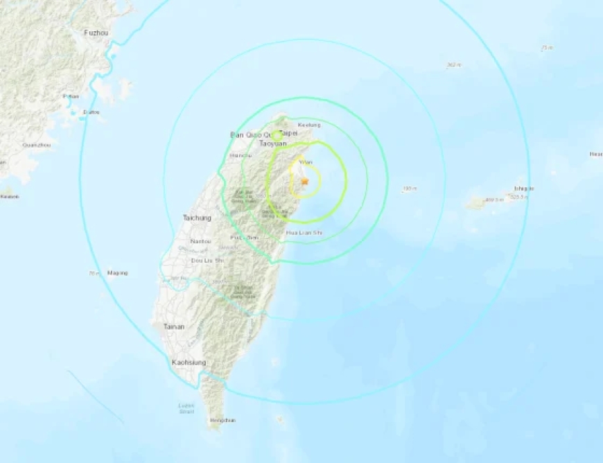 Strong Earthquake Shakes Taiwan