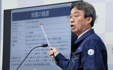 Strong Earthquake Jolts Western Japan, Authorities Rule Out Tsunami Threat