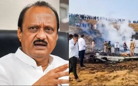Plane Carrying Maharashtra Deputy CM Ajit Pawar Crashes Near Baramati, All Onboard Killed