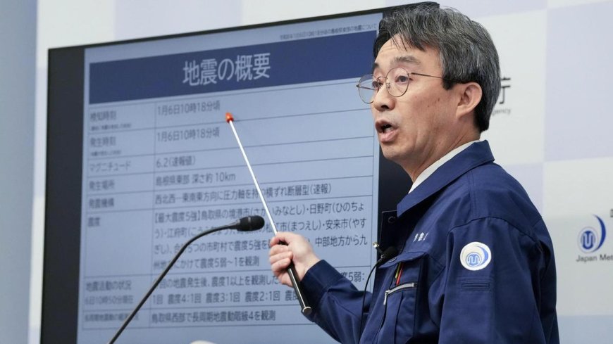 Strong Earthquake Jolts Western Japan, Authorities Rule Out Tsunami Threat