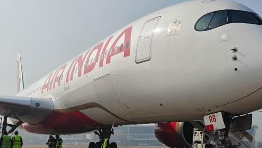 Probe Launched After Air India Jet Engine Ingests Cargo Container at Delhi Airport