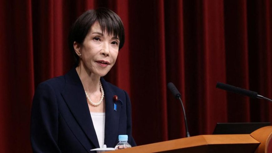 Japan Prime Minister Takaichi to Dissolve Parliament Friday and Call National Election