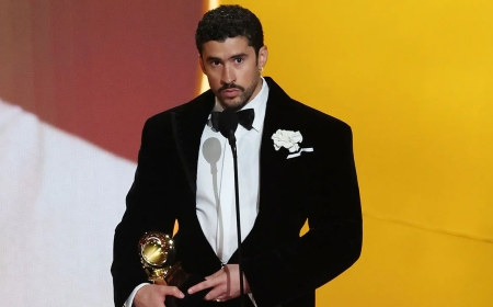 Bad Bunny Wins Grammy, Opens Speech With ‘ICE Out’ Call Against Immigration Enforcement