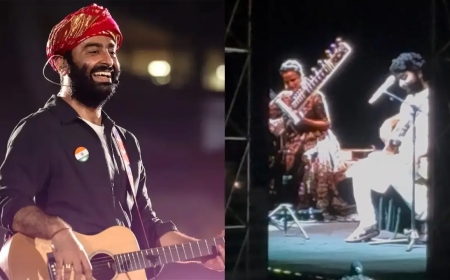 Arijit Singh Returns to the Stage in Kolkata with Anoushka Shankar After Playback Retirement, Says ‘I Am So Nervous’