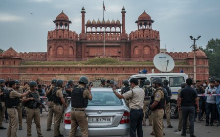 Security Scare Near Red Fort: Suspicious Car With J&K Plate and Fake NIA ID Turns Out to Be False Alarm