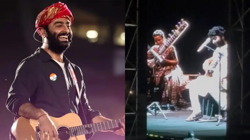 Arijit Singh Returns to the Stage in Kolkata with Anoushka Shankar After Playback Retirement, Says ‘I Am So Nervous’