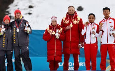 German Athletes Protest Against Russia on Paralympic Podium