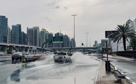 Rare Hailstorms and Severe Storm System Hit the Middle East