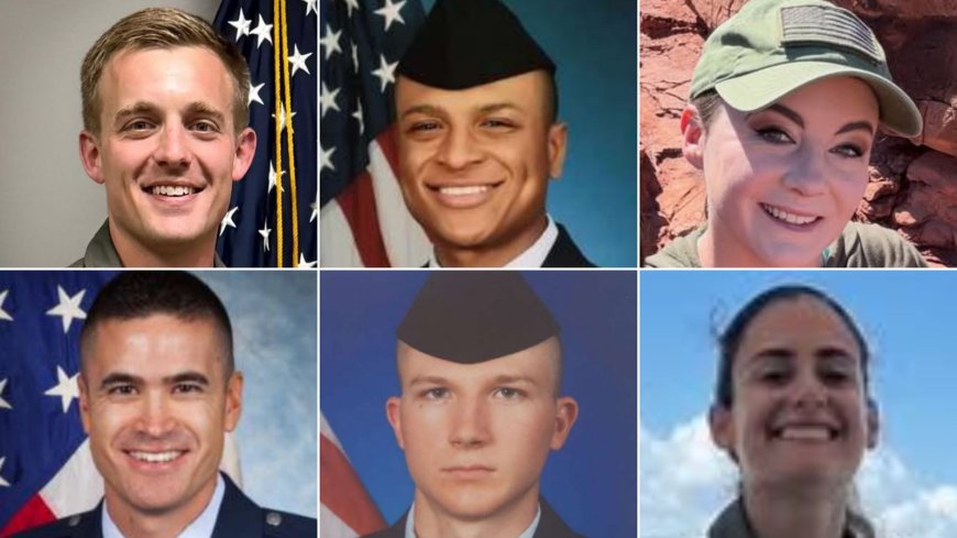 Six Airmen Killed in Iraq Plane Crash Honored with Emotional Tributes