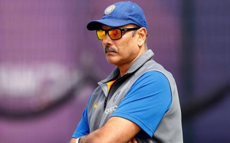 Ravi Shastri Honoured at Wankhede, Shares Emotional Tribute to His Mother