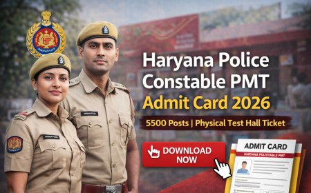 Haryana Police Physical Test Notice 2026 Released — Exams From April 15