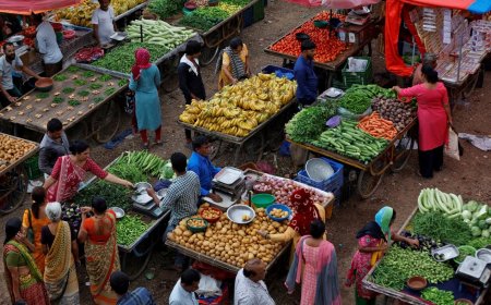 India’s Retail Inflation Edges Up to 3.4% in March, Driven by Food Prices