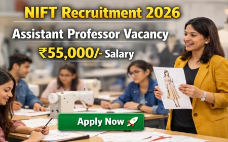 NIFT Recruitment 2026: Assistant Professor Vacancies Announced, Applications Open Till May 6