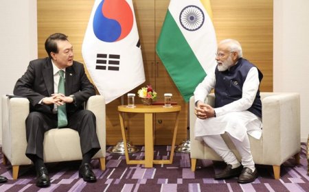 India–South Korea Push for $50 Billion Trade Target at Key Bilateral Talks