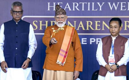 PM Narendra Modi Unveils ₹4,000 Crore Projects in Sikkim, Engages with Young Students