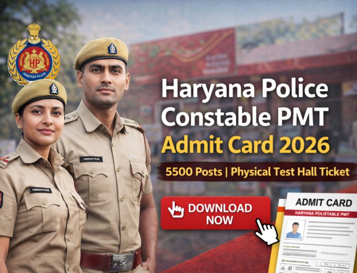 Haryana Police Physical Test Notice 2026 Released — Exams From April 15