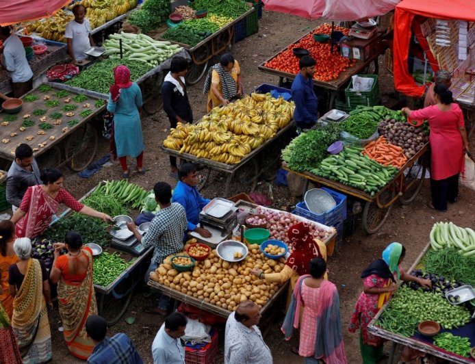India’s Retail Inflation Edges Up to 3.4% in March, Driven by Food Prices