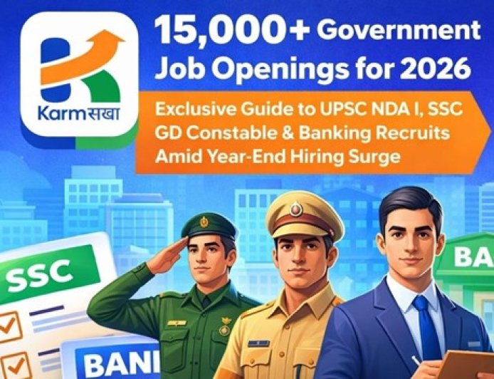 India Sees Major Government Job Openings Across Defence, Railways, and Banking in April 2026 Hiring Drive