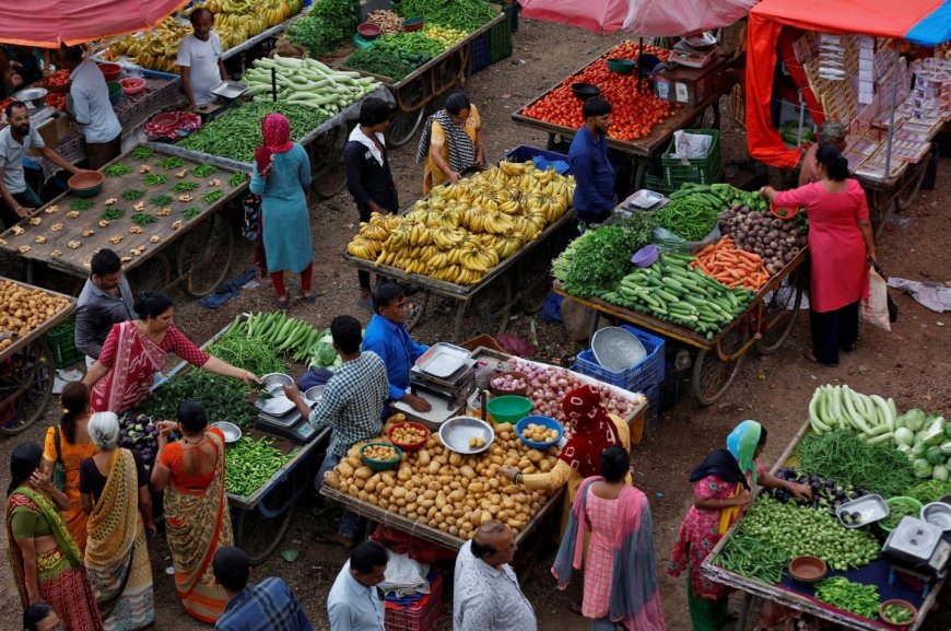 India’s Retail Inflation Edges Up to 3.4% in March, Driven by Food Prices