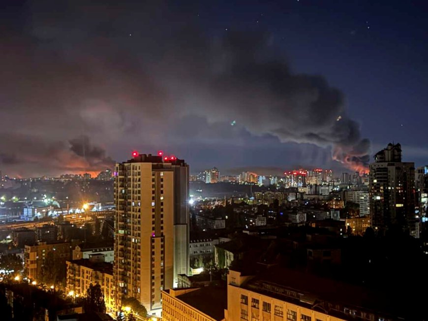 Russian Strikes on Ukraine Leave 13 Dead as Drone and Missile Attacks Intensify