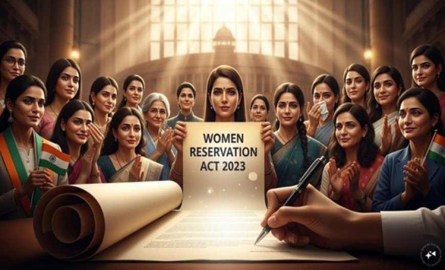 Amid intense debate in Parliament, the Women’s Reservation Act 2023 comes into force at midnight; government issues notification