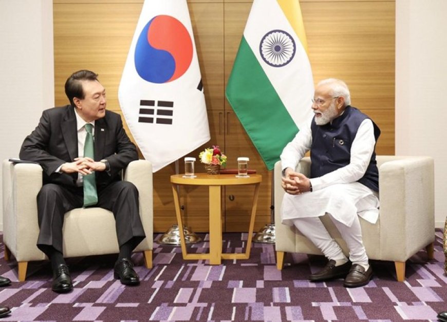 India–South Korea Push for $50 Billion Trade Target at Key Bilateral Talks