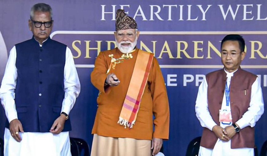 PM Narendra Modi Unveils ₹4,000 Crore Projects in Sikkim, Engages with Young Students