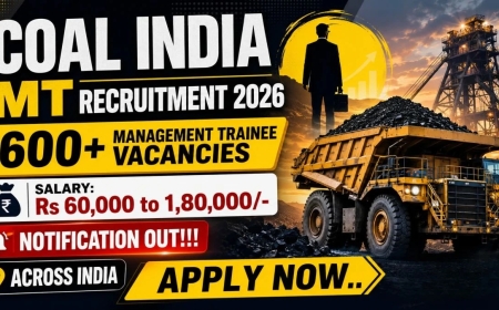 Coal India launches recruitment drive for 660 Management Trainee positions across India