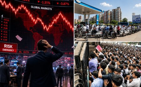 Stock Market Crash: Second Big Fall in 24 Hours After PM Modi’s Appeal on Gold and Fuel