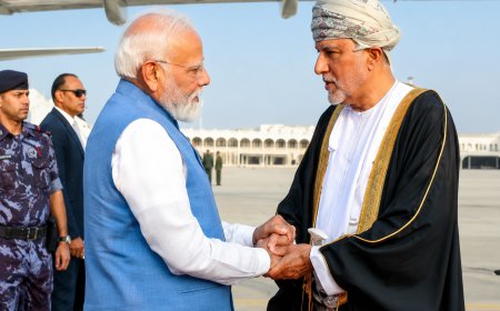PM Modi Begins Mega Foreign Tour Covering 5 Nations in 6 Days