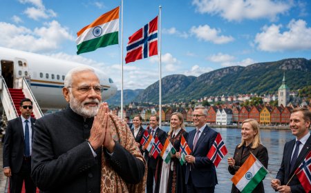 Historic Norway Visit: PM Modi Set to Strengthen India’s Strategic Push in Europe After 43 Years